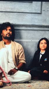 Nani shares BTS photos from sets of Hi Nanna with child actor Myra Khanna