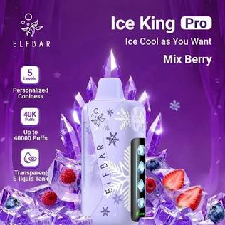 ELFBAR Ice King Pro 40000, AI generated