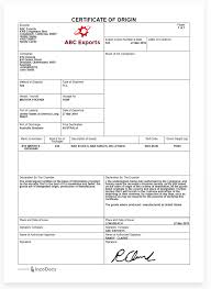 Certificate of origin is needed for the goods carrier or any goods transporter as it authenticates the goods and products in the consignment with its weight, quantity, and other support data. How To Get A Certificate Of Origin From A Chamber Of Commerce Incodocs