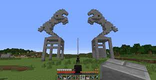 Lastly, lights in the eyes flick on, then off. Minecraft Dragon Head Statue Muat Turun F