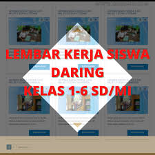 Download format rpp k13 kelas 5 sd tema 1: Kumpulan Lembar Kerja Siswa Daring Untuk Sd Kelas 1 6 Tahun 2021 Info Pendidikan Terbaru