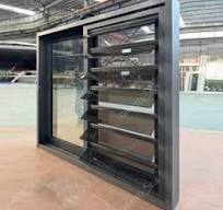 Aluminum Jalousie Window - Modern Design, Custom Sizes