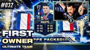 Igualmente todas las versiones de mbappe. Omg We Pack Tots Mbappe First Owner Ultimate Team 32 France World Cup