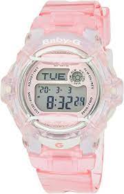 Casio Bg169r 4 Women S Pink Baby G Digital Watch Amazon Com Br