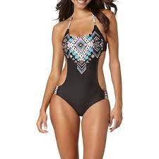 Op Juniors Swim Southwest Macrame Monokini One Piece Swimsuit Walmart Com Swimsuits One Piece Monokini