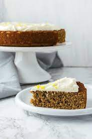Keto Gingerbread Loaf Cake With Cream Cheese Frosting Green And Keto Recipe Low Carb Gingerbread Cake Keto Cake Low Carb Recipes Dessert