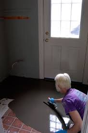 How To Pour Self Leveling Cement Diy Flooring Basement Flooring Basement Remodeling