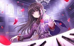 2005 pokemon japanese mirage forest #12 roselia. Hd Wallpaper Anime Bang Dream Rinko Shirokane Wallpaper Flare