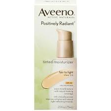 Aveeno Positively Radiant Cc Cream Broad Spectrum Spf 30 Fair To Light Tinted Moisturizer 2 5 Oz Walmart Com Aveeno Positively Radiant Aveeno Positively Radiant Cc Cream Daily Moisturizer