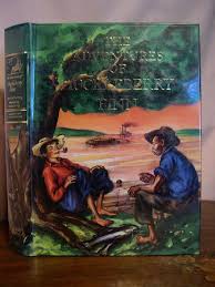 THE ADVENTURES OF HUCKLEBERRY FINN | Mark Twaine | Illustrated Junior  Library edition