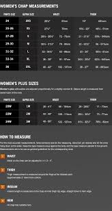 35 Qualified Chaps Size Chart