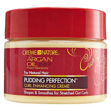 Argan Oil Pudding Perfection Natural Hair Styles Creme Of Nature Products Natural Hair Routine