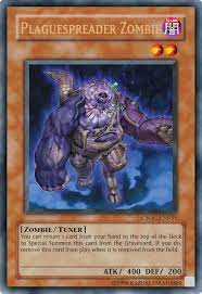 If this normal summoned/set monster would be used as synchro material, 1 monster in your hand can be used as 1 of the other materials. Yu Gi Oh Tcg Strategy Articles How Zombie Decks Work Plaguespreader Zombie