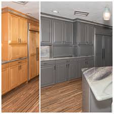 Maybe you would like to learn more about one of these? This Cabinet Color Change To Gray Really Adds Some Modern Elegance To This Kitchen