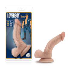 Amazon.com: Blush Loverboy - The Boy in Blue - Curved 6.5 Inch Realistic  Dildo - Strong Suction Cup for Hands Free Play - G-Spot Stimulating Cock -  Sex Toy for Women Men