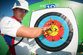 how it works olympic archery competition and scoring