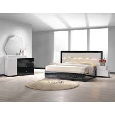Modern & traditional style bedroom sets Best Master Furniture White Black 5 Pieces Bedroom Set California King A Tremendous Home