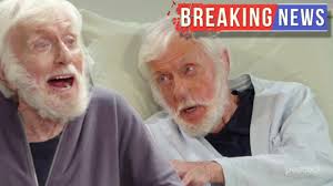 SOS! Shocking News About Dick Van Dyke Days of our lives spoilers ....See  Details in Comment | Facebook