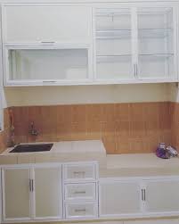 Kitchen set aluminium acp putih background powerpoint aesthetic. Kitchen Set Aluminium Acp Putih Dapur Bengkulu