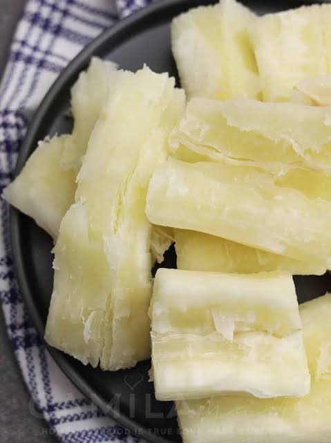 Boiled Cassava
