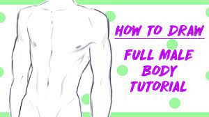 Anime male sketch at paintingvalley com explore collection of. How To Draw Male Manga Body Tutorial Youtube