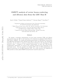 First universal unlocking product worldwide. Pdf Smeft Analysis Of Vector Boson Scattering And Diboson Data From The Lhc Run Ii