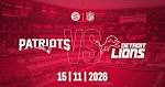 New England Patriots vs. Detroit Lions at the Allianz Arena