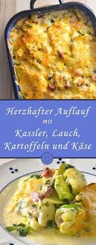 Herzhafter Auflauf Mit Kassler Lauch Und Kartoffeln Mampfness Rezept Kassler Auflauf Rezepte Auflaufe Mit Fleisch