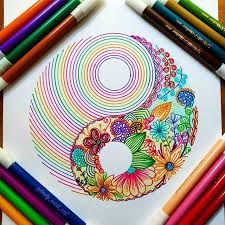 My Version Of Yin Yang What Do You Guys Think Sharpie Art Mandala Design Art Zentangle Patterns