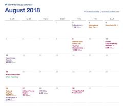 Twitter Releases Major Events Calendar For August To Help With Strategic Planning Event Calendar Major Events Calendar