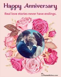 Anniversaries are days to celebrate the love that makes your marriage great. Pink Rosette Happy Wedding Anniversary Flowers Photo Frame With Wi Wedding Anniversary Photos Happy Wedding Anniversary Wishes Happy Wedding Anniversary Quotes