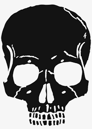Bone Drawing Creepy Skull Bones Png Transparent Png 946x1280 Free Download On Nicepng