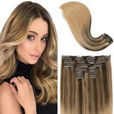 8A Chestnut Brown Clip in Remy Human Hair Extensions (7pcs/70g #6)