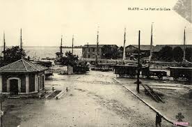 Blaye Gironde Dessin Visage Carte Postale Gironde
