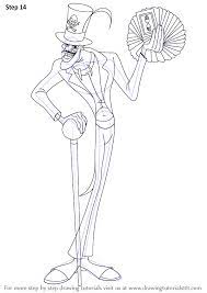 Images of princess tiana, waitress tiana, dr. Disney Villian Dr Facilier Coloring Pages Coloring Pages Blog Organisation