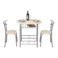 3.5 out of 5 stars with 2 ratings. Modern 3 Piece Wood Dining Table Set 2 Chairs Home Kitchen Breakfast Furniture Dining Sets Home Garden Worldenergy Ae