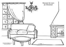 Decorating loungeroom for pesach : Christmas Living Room Drawing Easy Novocom Top