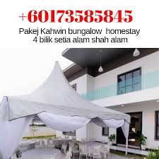 Night wedding packages | all inclusive wedding packages. Pakej Kahwin Banglo Homestay Shah Alam Shah Alam Bungalow Selangor