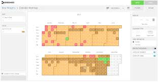 Calendar Heatmap Sisense Documentation Print Calendar June Calendar Printable Calendar