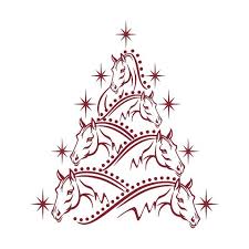 Download Tree Christmas Horse Cuttable Designs Svg Dxf Eps By Cuttableart Christmas Svg Files Cowboy Christmas Christmas Svg PSD Mockup Templates