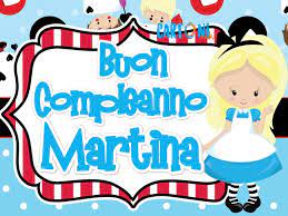 Martina Buon Compleanno Cartoni Animati