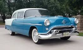 Image result for Artesian Blue 1956 Oldsmobile