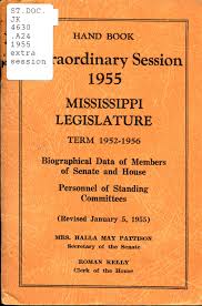 Hand book : biographical data of members of Senate and House, personnel of  standing committees [1955: extra session]