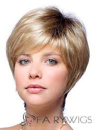 Popurlar Short Straight Blonde 10 Inch Human Hair Wigs Fairywigs Com Frontal Hairstyles Lace Wigs Blonde Wig