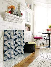 Tangkula 3 panel fireplace screen, solid wrought steel fireplace fence w/decorative leaf pattern for baby or pet safe, folding spark guard w/metal mesh cover for fireplace panels accessories 4.8 out of 5 stars 114 20 Ideas To Diy Your Own Fireplace Screen