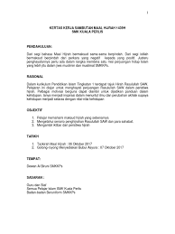 Posted by kertas kamsani at 6:19 am. Kertas Kerja Maal Hijrah 2017