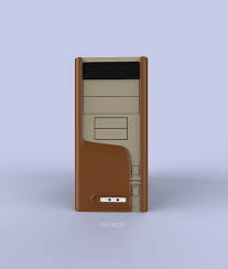 Cpu Cabinet Cpu Cabinet Low Poly Models 3d Model Architecture Computer Cpu