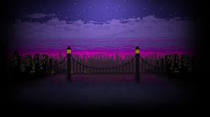 Black Bridge Illustration Pixel Art Night Bridge Punch Club 1080p Wallpaper Hdwallpaper Deskto Pixel Art Background Pixel Art Aesthetic Desktop Wallpaper
