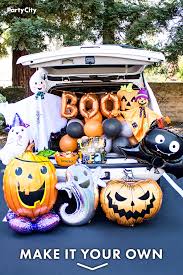 Pumpkin Fun Trunk Or Treat Decorating Kit In 2020 Fall Halloween Decor Birthday Halloween Party Halloween Fun