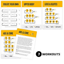 bodyweight exercise cards home gym